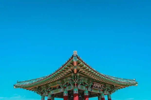 What does the color blue mean in Korea?
